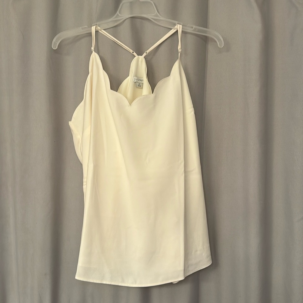 J by J Crew Scalloped Camisole